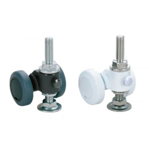 Parts Separable Caster With Glide (Threaded Bolt Type)